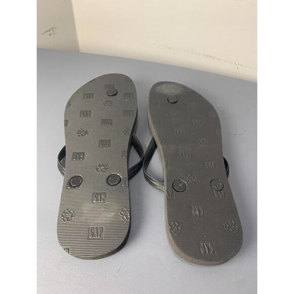 Gap Womens Black Flip Flops Size 9 Comfortable Casual Sandals Summer Footwear - Picture 3 of 3